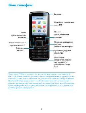 User manual Philips XENIUM X128  ― Manual-Shop.ru