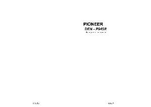 Инструкция Pioneer DEH-P945R  ― Manual-Shop.ru