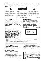 User manual Pioneer DV-300-S 