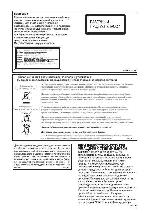 User manual Pioneer XV-LX03 