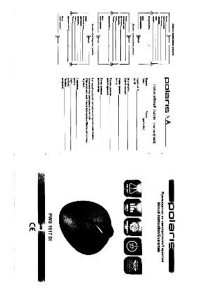 User manual Polaris PWS-1517di  ― Manual-Shop.ru