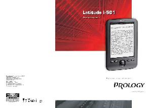 Инструкция Prology i-501 Latitude  ― Manual-Shop.ru