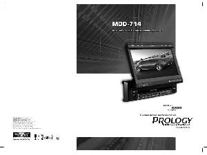 Инструкция Prology MDD-714  ― Manual-Shop.ru