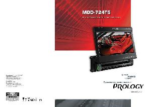 Инструкция Prology MDD-724TS  ― Manual-Shop.ru