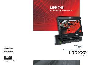 Инструкция Prology MDD-745  ― Manual-Shop.ru