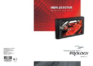 Инструкция Prology MDN-2680TVR  ― Manual-Shop.ru