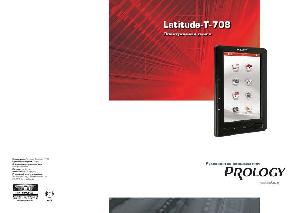Инструкция Prology T-708 Latitude  ― Manual-Shop.ru