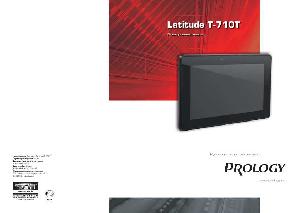 Инструкция Prology T-710T Latitude  ― Manual-Shop.ru