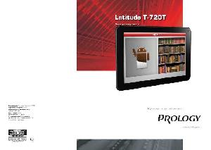 User manual Prology T-720T Latitude  ― Manual-Shop.ru