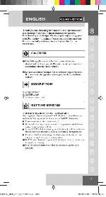 User manual Remington NE-100C 