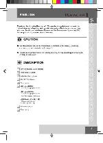 User manual Remington R6150 