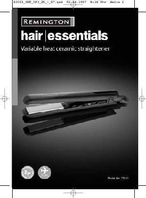 Инструкция Remington S2013  ― Manual-Shop.ru