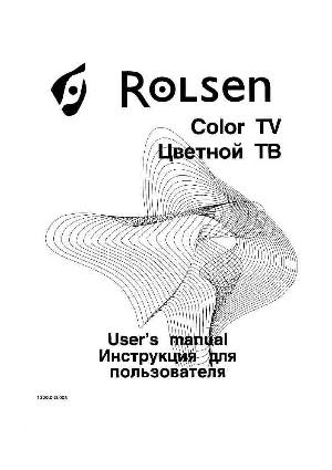Инструкция Rolsen C-2116  ― Manual-Shop.ru