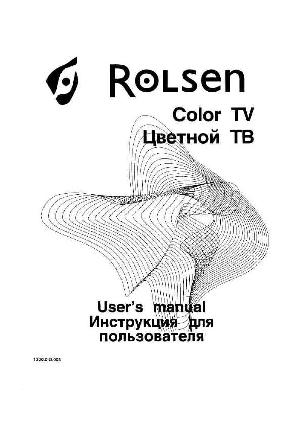 Инструкция Rolsen C-2118  ― Manual-Shop.ru