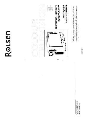 User manual Rolsen C-2519  ― Manual-Shop.ru