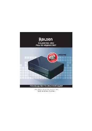 Инструкция Rolsen FHD-M03  ― Manual-Shop.ru