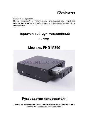 Инструкция Rolsen FHD-M300  ― Manual-Shop.ru