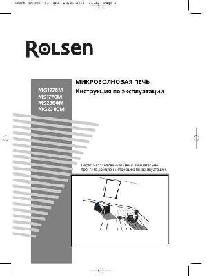 Инструкция Rolsen MG-1770M  ― Manual-Shop.ru