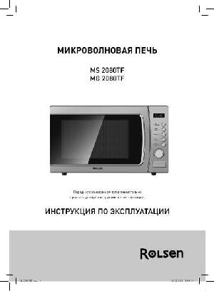 Инструкция Rolsen MG-2080TF  ― Manual-Shop.ru