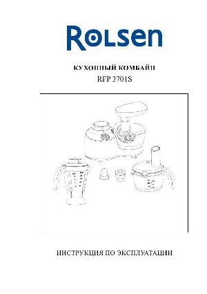 User manual Rolsen RFP-3701S  ― Manual-Shop.ru