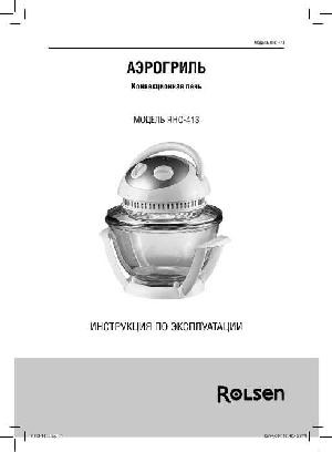 User manual Rolsen RHO-413  ― Manual-Shop.ru