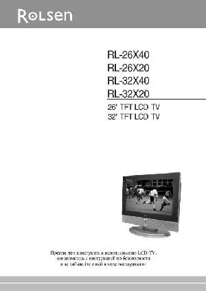 User manual Rolsen RL-26X40  ― Manual-Shop.ru