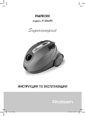 Инструкция Rolsen T-2066TS  ― Manual-Shop.ru