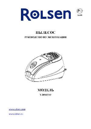Инструкция Rolsen T-2084TSF  ― Manual-Shop.ru