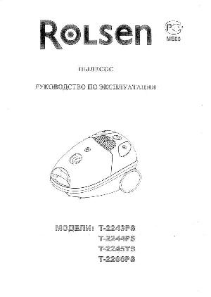 User manual Rolsen T-2245PS  ― Manual-Shop.ru