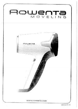 Инструкция ROWENTA CV-4015  ― Manual-Shop.ru