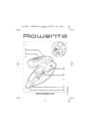 Инструкция ROWENTA DA-1510  ― Manual-Shop.ru