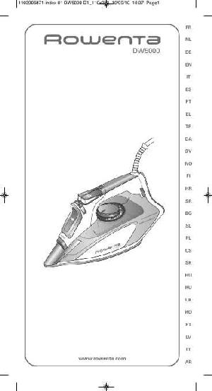 Инструкция ROWENTA DW-5020  ― Manual-Shop.ru