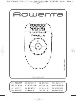 Инструкция ROWENTA EP-5240  ― Manual-Shop.ru
