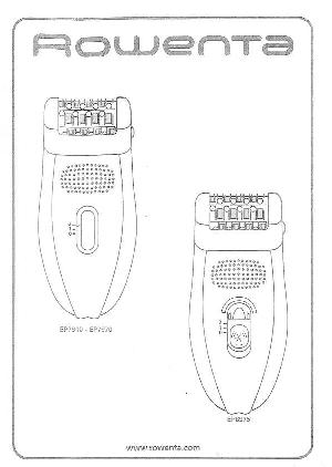 User manual ROWENTA EP-7970  ― Manual-Shop.ru