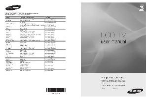 Инструкция Samsung LE-40A330  ― Manual-Shop.ru