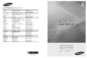 Инструкция Samsung LE-52A559  ― Manual-Shop.ru