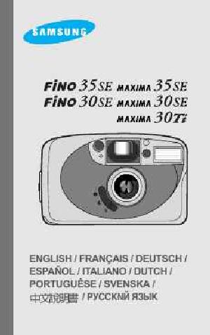 Инструкция Samsung MAXIMA-35 SE  ― Manual-Shop.ru