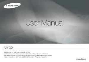 Инструкция Samsung NV30  ― Manual-Shop.ru