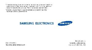 Инструкция Samsung SGH-P300  ― Manual-Shop.ru