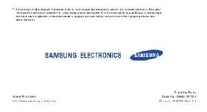 User manual Samsung SGH-X650  ― Manual-Shop.ru