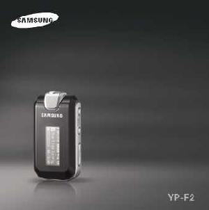 User manual Samsung YP-F2Z  ― Manual-Shop.ru
