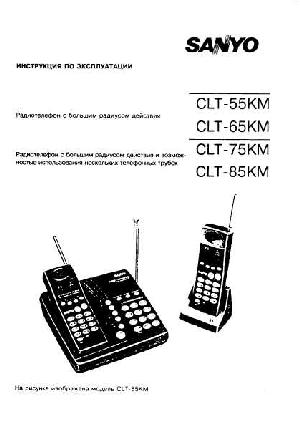 User manual Sanyo CLT-55  ― Manual-Shop.ru