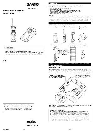 User manual Sanyo CLT-A250M  ― Manual-Shop.ru