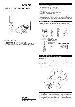 Инструкция Sanyo CLT-A280  ― Manual-Shop.ru