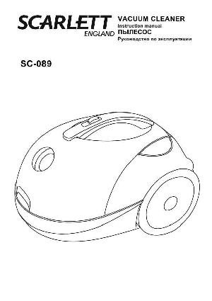 Инструкция Scarlett SC-089  ― Manual-Shop.ru