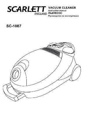Инструкция Scarlett SC-1087  ― Manual-Shop.ru