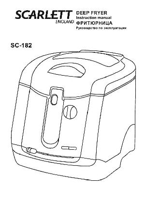 User manual Scarlett SC-182  ― Manual-Shop.ru