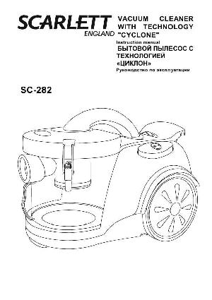 User manual Scarlett SC-282  ― Manual-Shop.ru