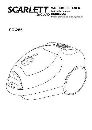 User manual Scarlett SC-285  ― Manual-Shop.ru