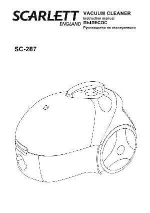 Инструкция Scarlett SC-287  ― Manual-Shop.ru